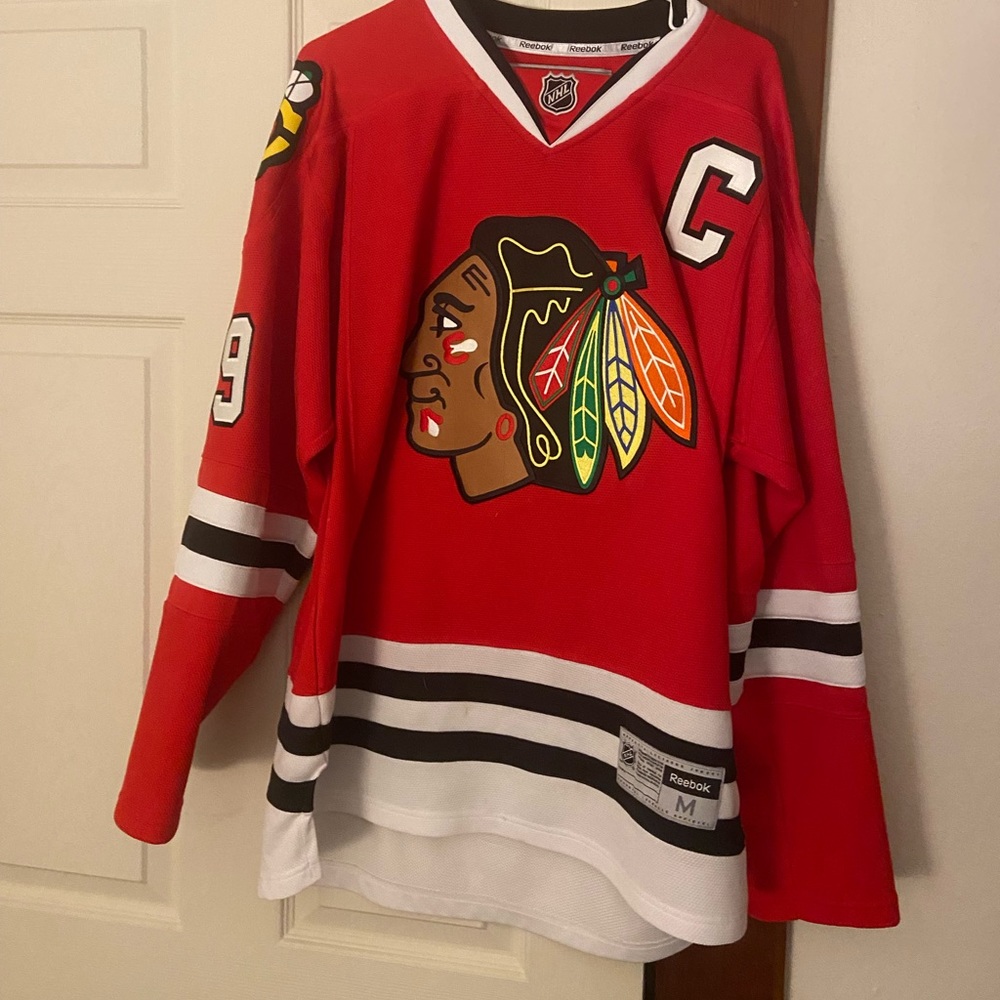 Authentic M Reebok Chicago Blackhawks Toews Jersey